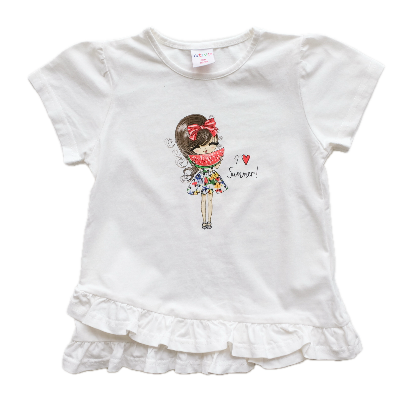 T-shirt Ativo - 30 mois (96 cm)