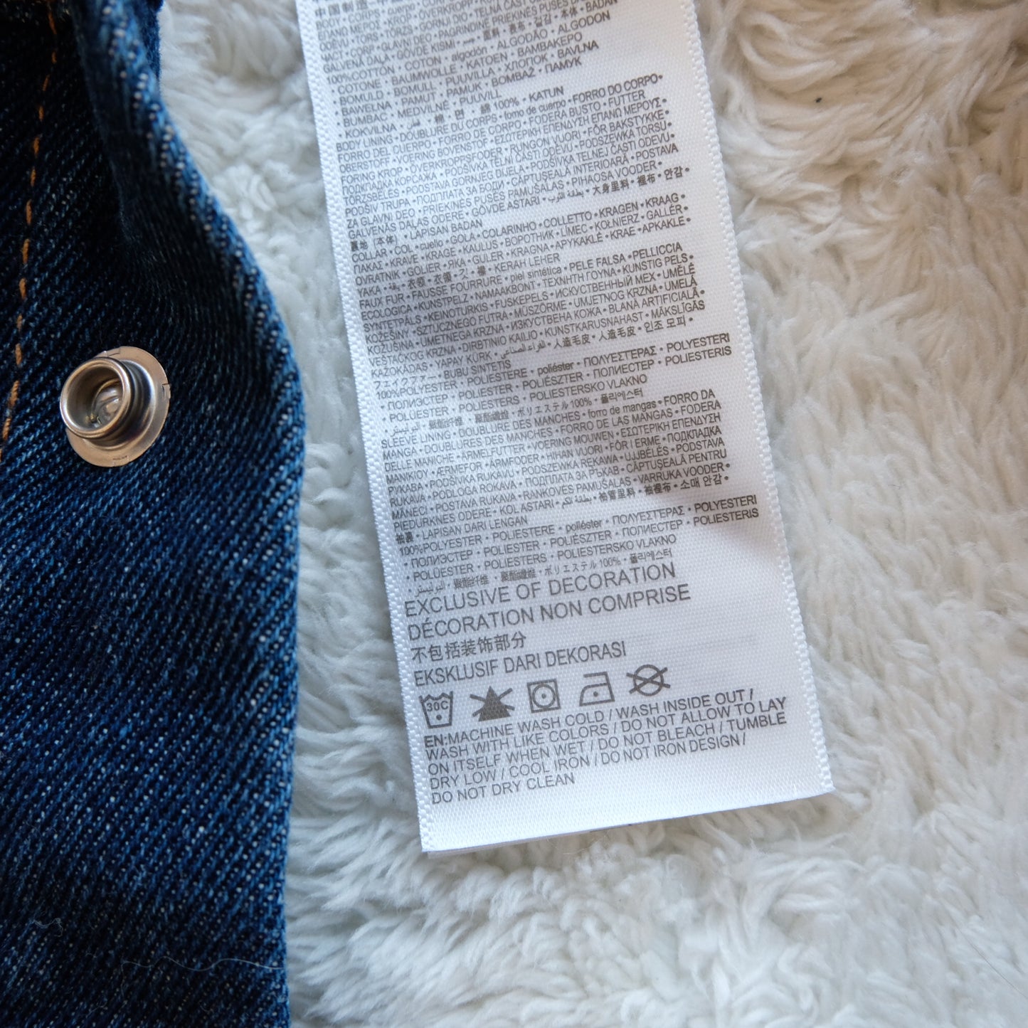 Veste Levi's - 6 mois (68 cm)