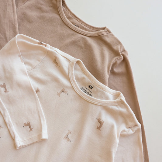 Lot de 2 bodies H&M - 18 mois (86 cm)