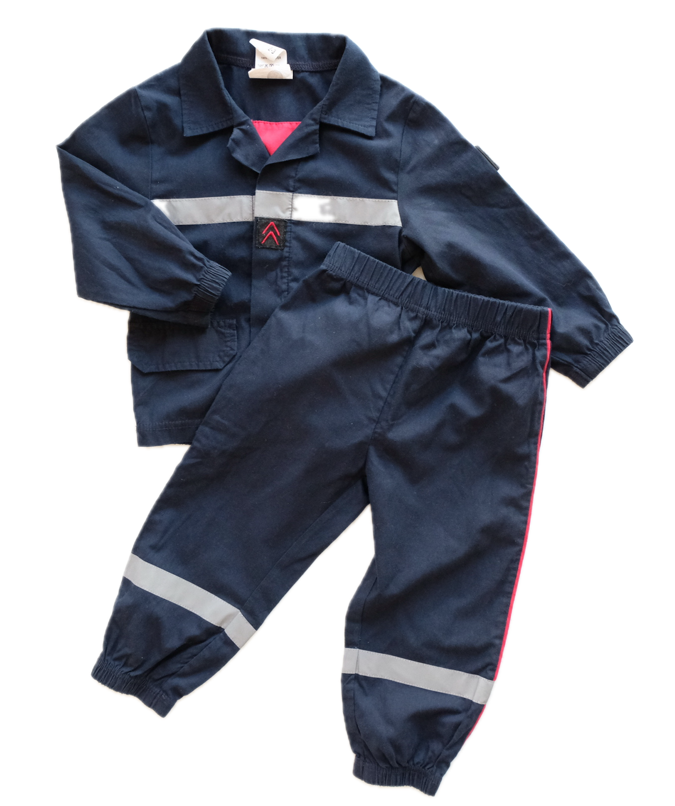 Déguisement de sapeurs pompiers - 3 ans