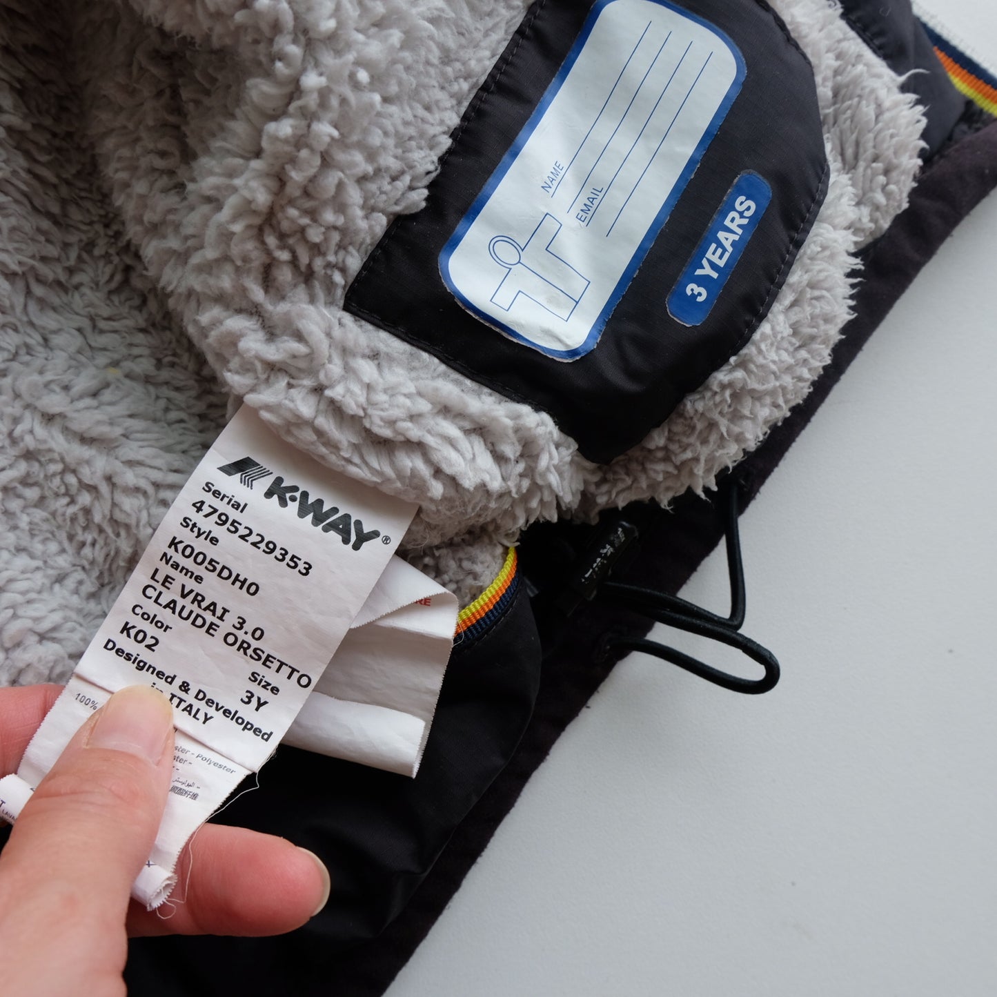 Veste K-way - 3 ans (98 cm)