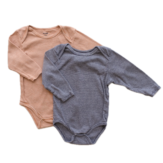 Lot de 2 bodies Kiabi - 18 mois
