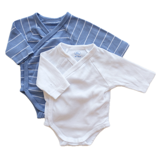 Lot de 2 bodies Mots d'enfants - 1 mois (53 cm)