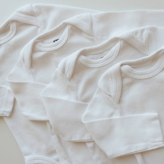 Lot de 4 bodies La Redoute - 1 mois