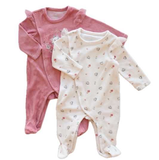 Lot de 2 pyjamas Orchestra - 6 mois (68 cm)