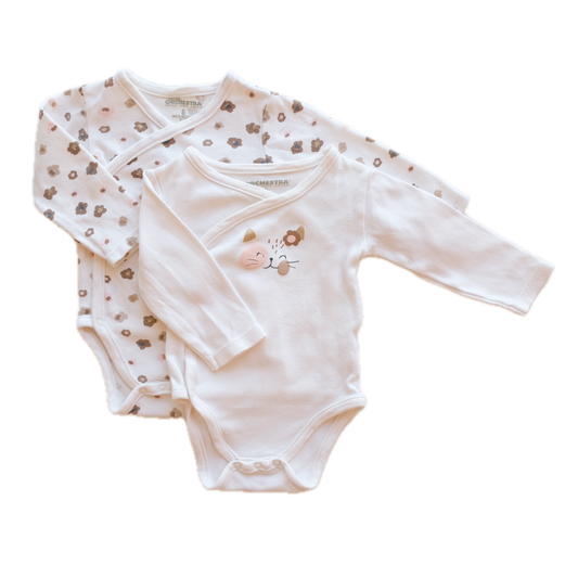 Lot de 2 bodies Orchestra - 6 mois (67 cm)