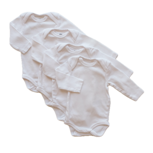 Lot de 4 bodies La Redoute - 1 mois