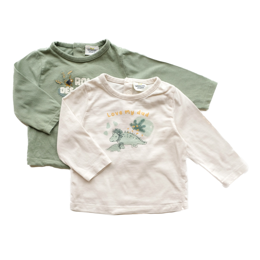 Lot de 2 t-shirt TAO - 6 mois (68 cm)