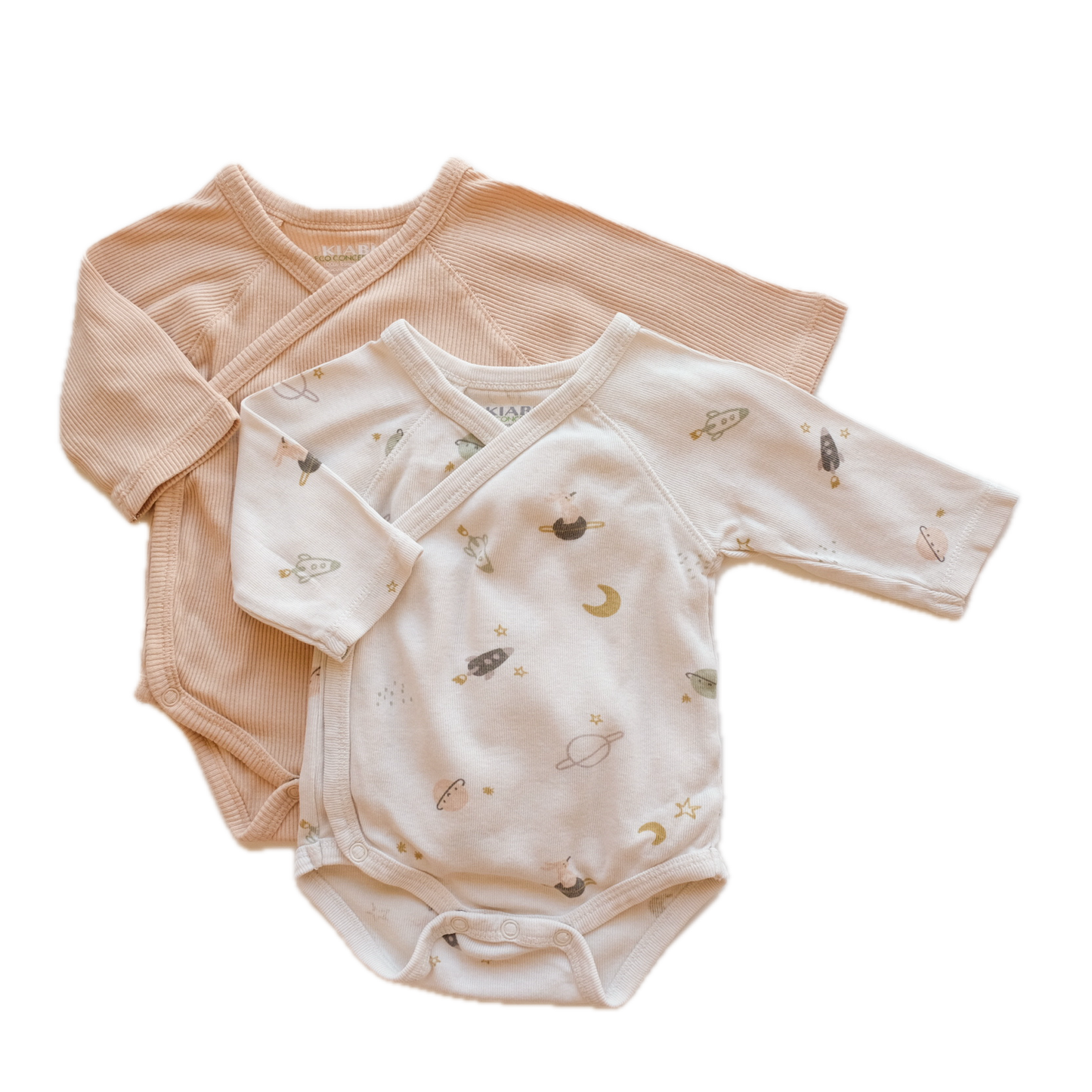 Lot de 2 bodies Kiabi - 1 mois
