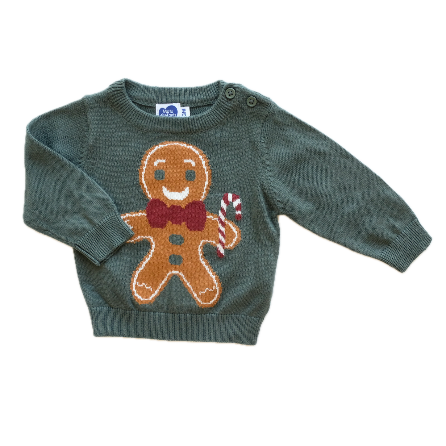 Pull de noël Mots d'enfants - 3 mois