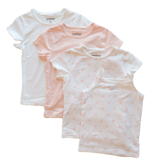 Lot de 4 Maillots de corps Orchestra - 2 ans (92 cm)