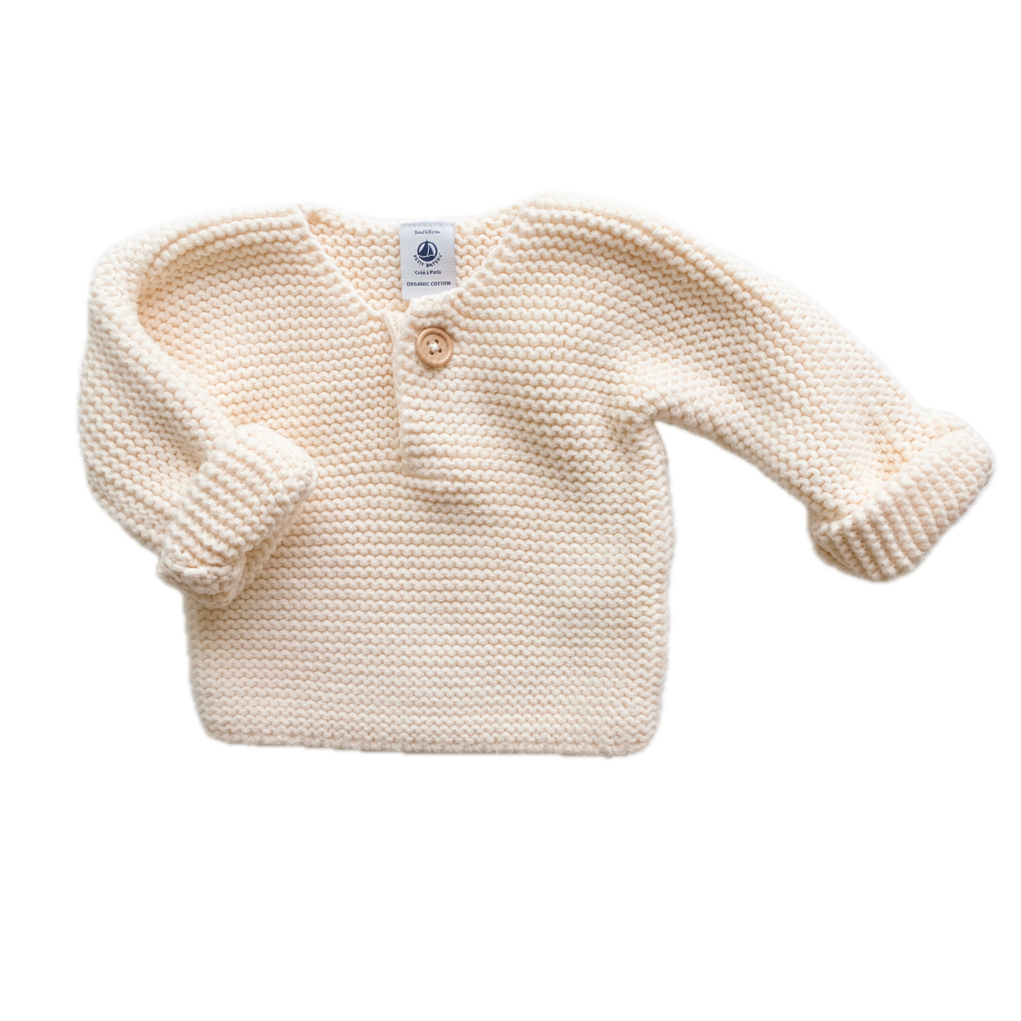 Pull Petit Bateau - 3 mois (60 cm)