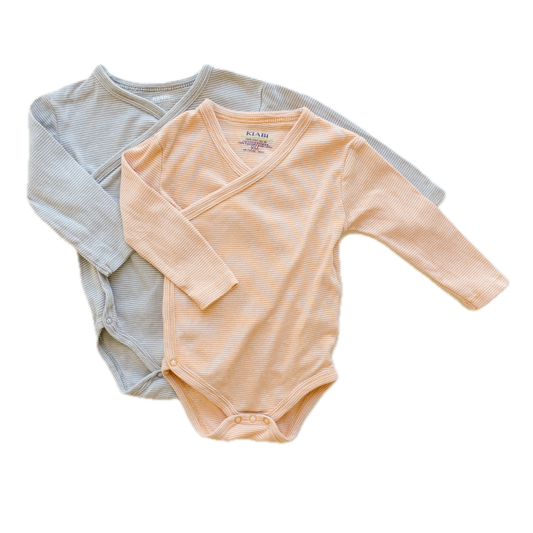 Lot de 2 bodies Kiabi - 9 mois