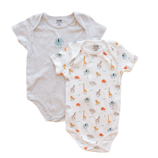 Lot de 2 bodies Kiabi - 36 mois
