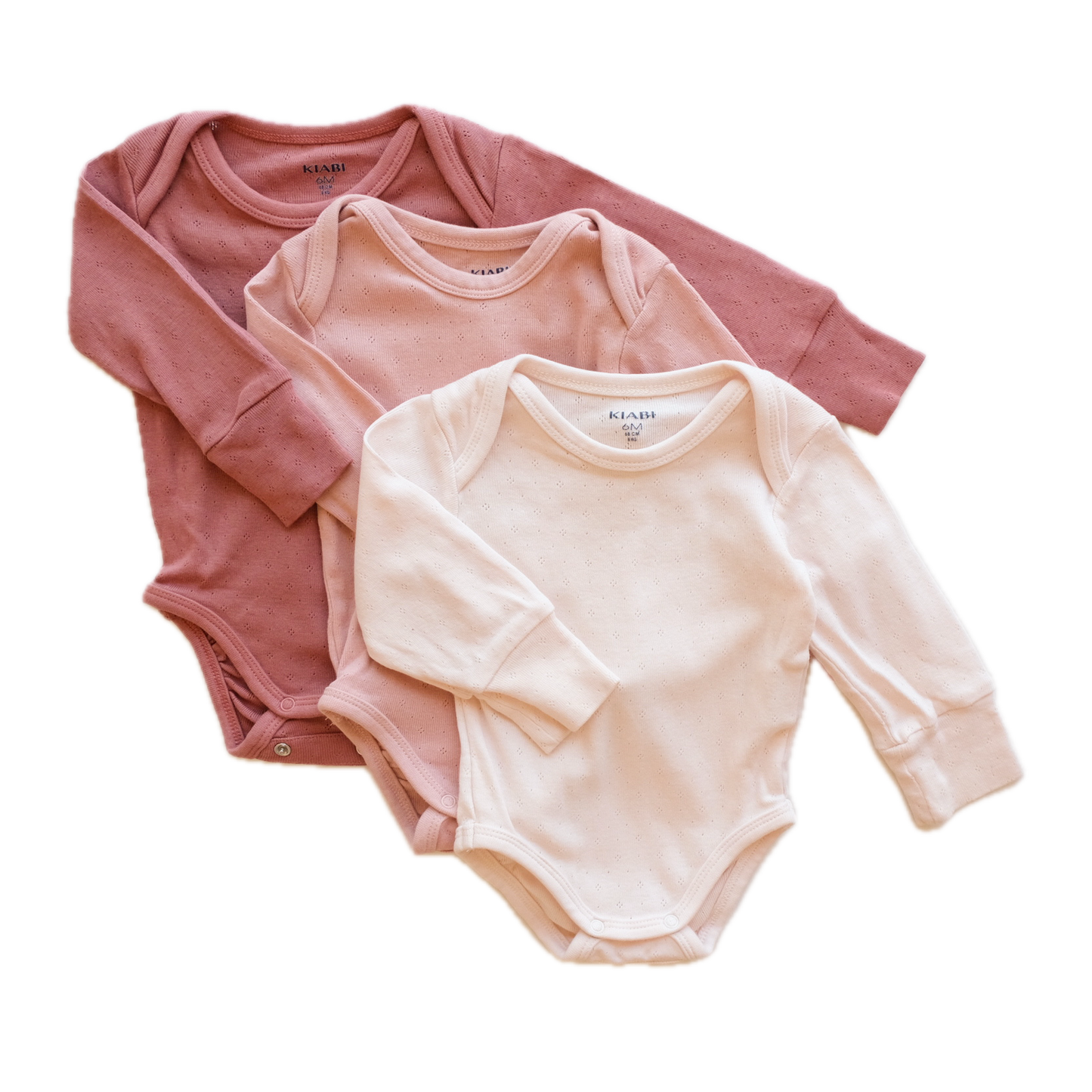 Lot de 3 bodies Kiabi - 6 mois