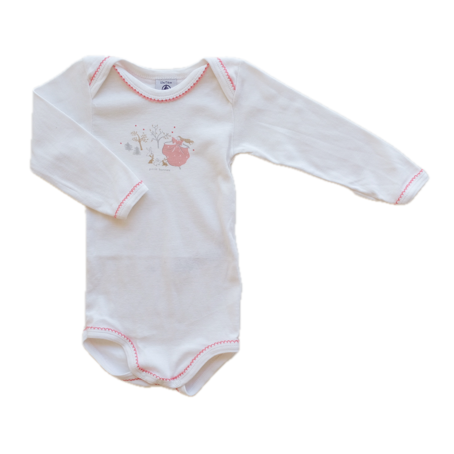 Body Petit Bateau - 12 mois (74 cm)