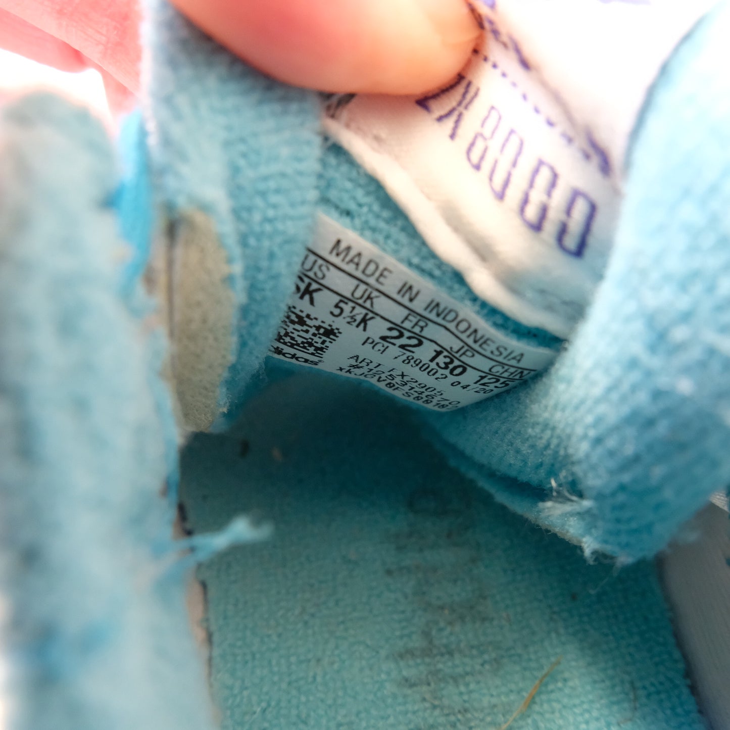 Basket Adidas - Pointure 22