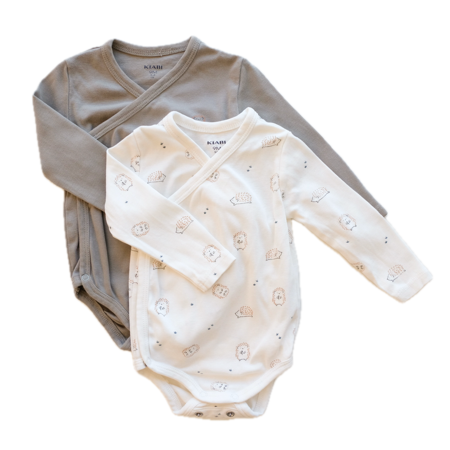 Lot de 2 bodies Kiabi - 9 mois