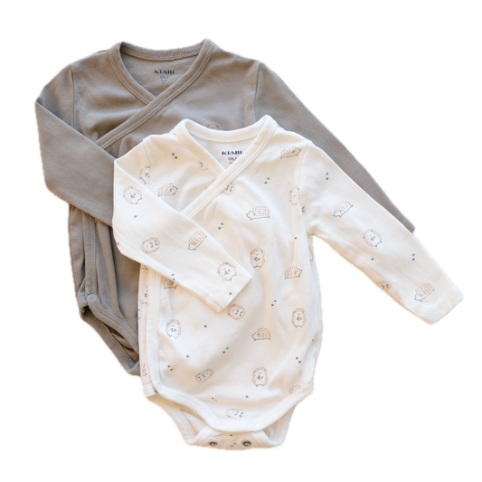 Lot de 2 bodies Kiabi - 9 mois