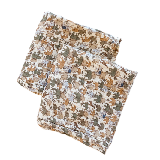 Lot de 2 langes Konges Slojd - 60x60cm