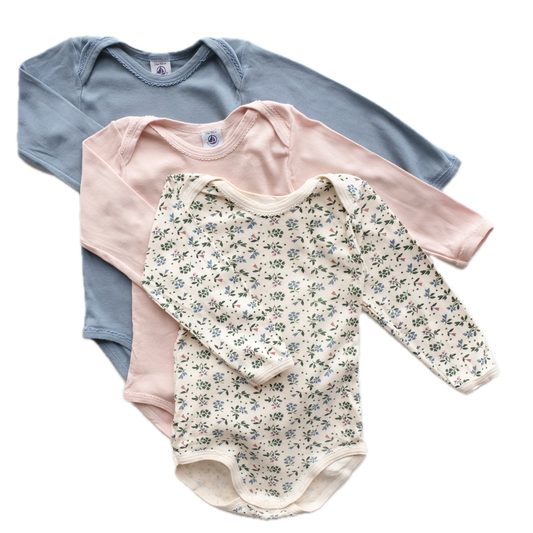 Lot de 3 bodies Petit Bateau - 24 mois (86 cm)