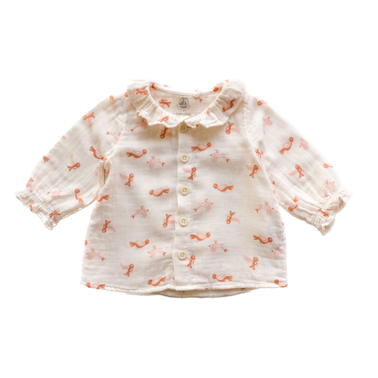 Blouse Petit Bateau - 3 mois (60 cm)