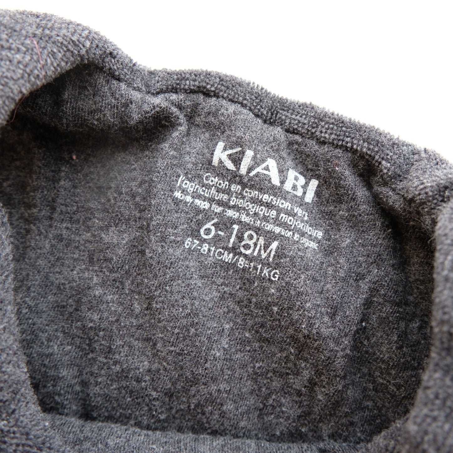 Gigoteuse Kiabi - 6/18 mois