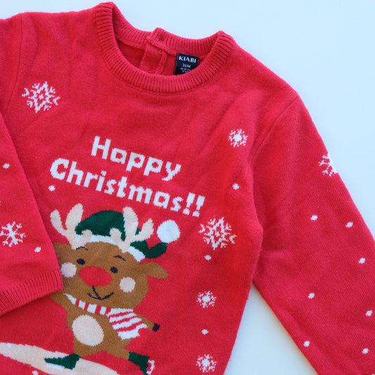 Pull de Noël Kiabi - 36 mois