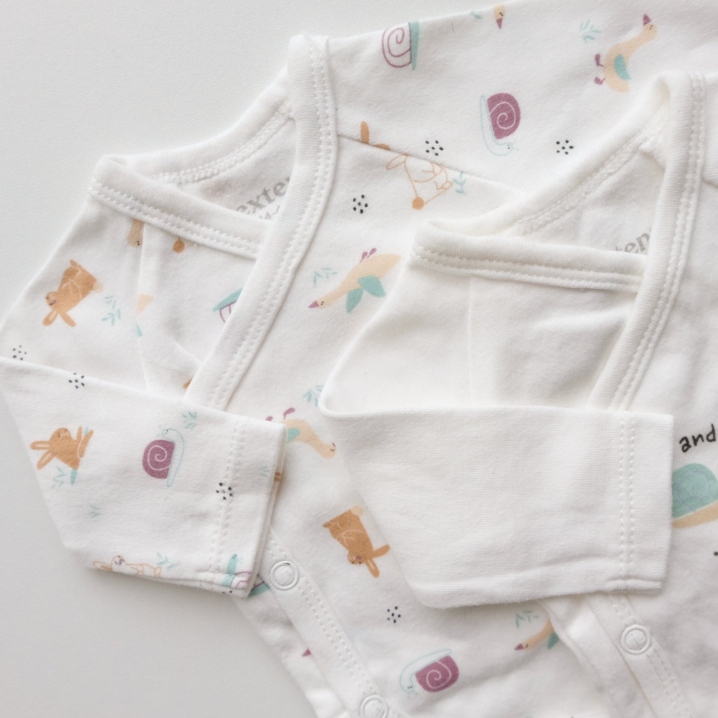 Lot de 2 bodies In Extenso - 0 mois (44/48 cm)