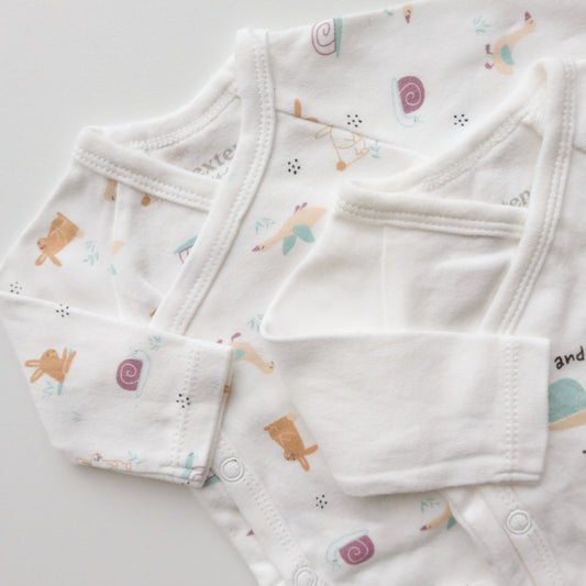 Lot de 2 bodies In Extenso - 0 mois (44/48 cm)