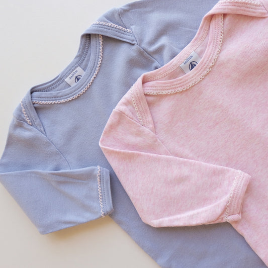 Lot de 2 bodies Petit Bateau - 6 mois (67 cm)