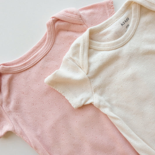 Lot de 2 bodies Kiabi - 6 mois