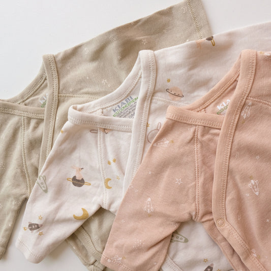 Lot de 3 bodies Kiabi - 0 mois / Naissance