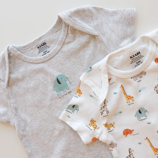 Lot de 2 bodies Kiabi - 36 mois