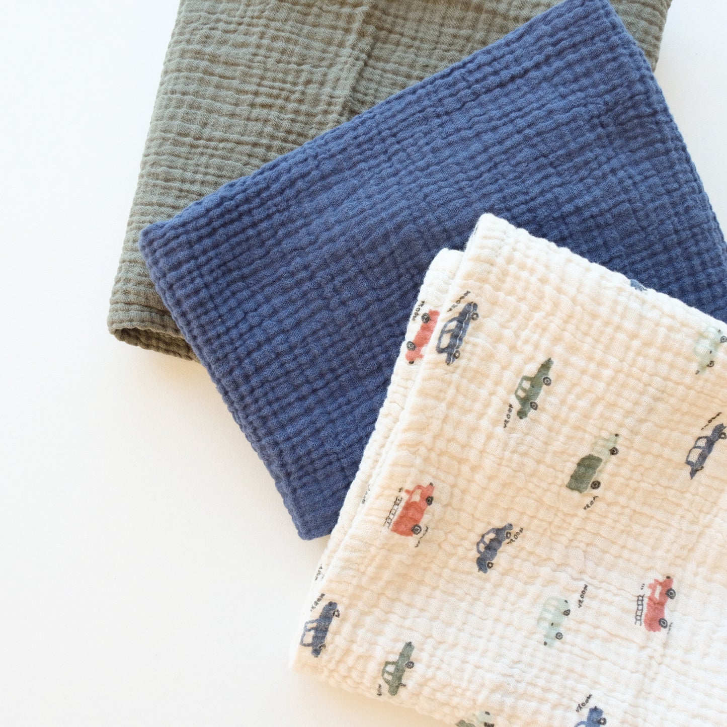 Lot de 3 langes Kiabi - 60x60 cm